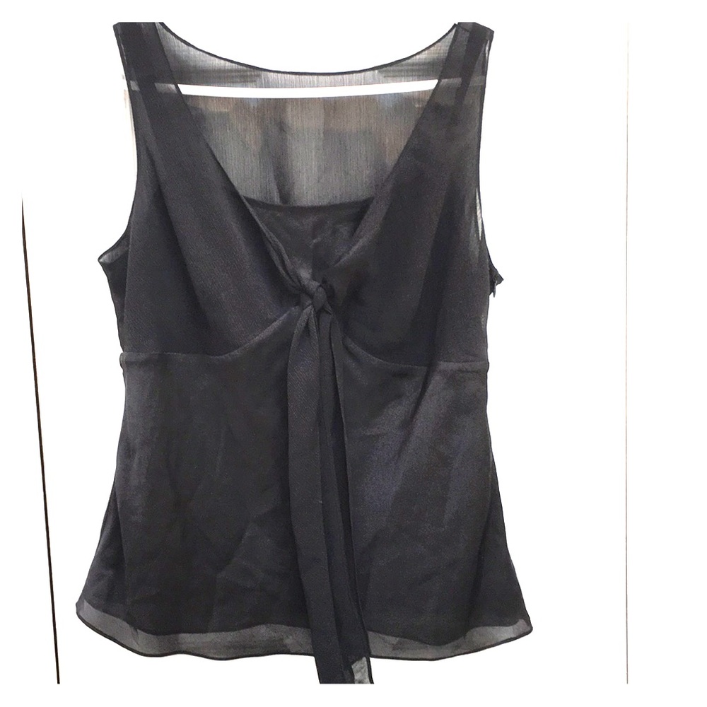Loft Black Sleeveless Top